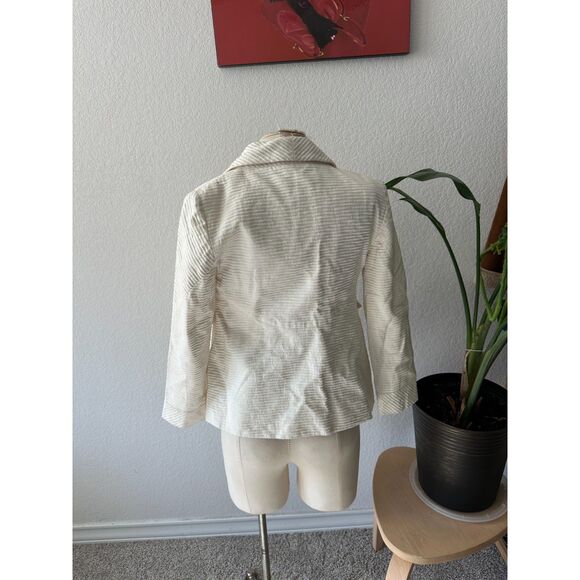 Valentino Women's White Blazer Jacket - Picture 3 of 6